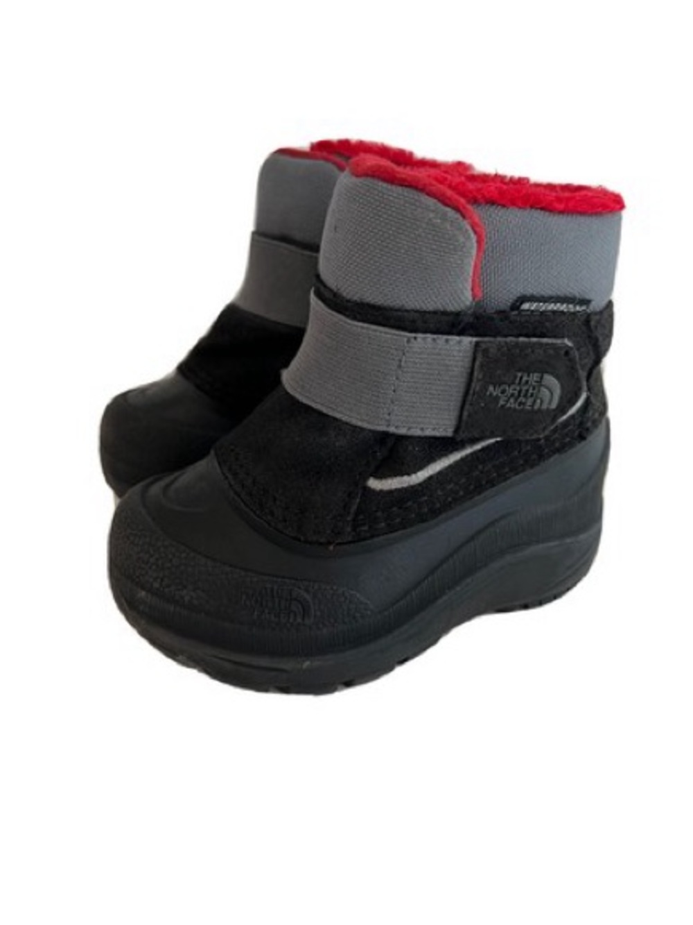 The North Face Toddler Size 7 Alpenglow II Snow Winter Boots in Black and Red